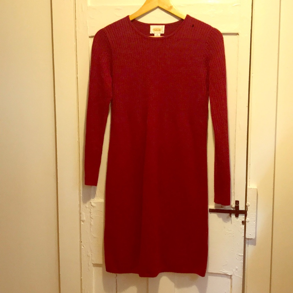 100% wool holiday dress
